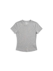 BABY TEE COTTON GREY