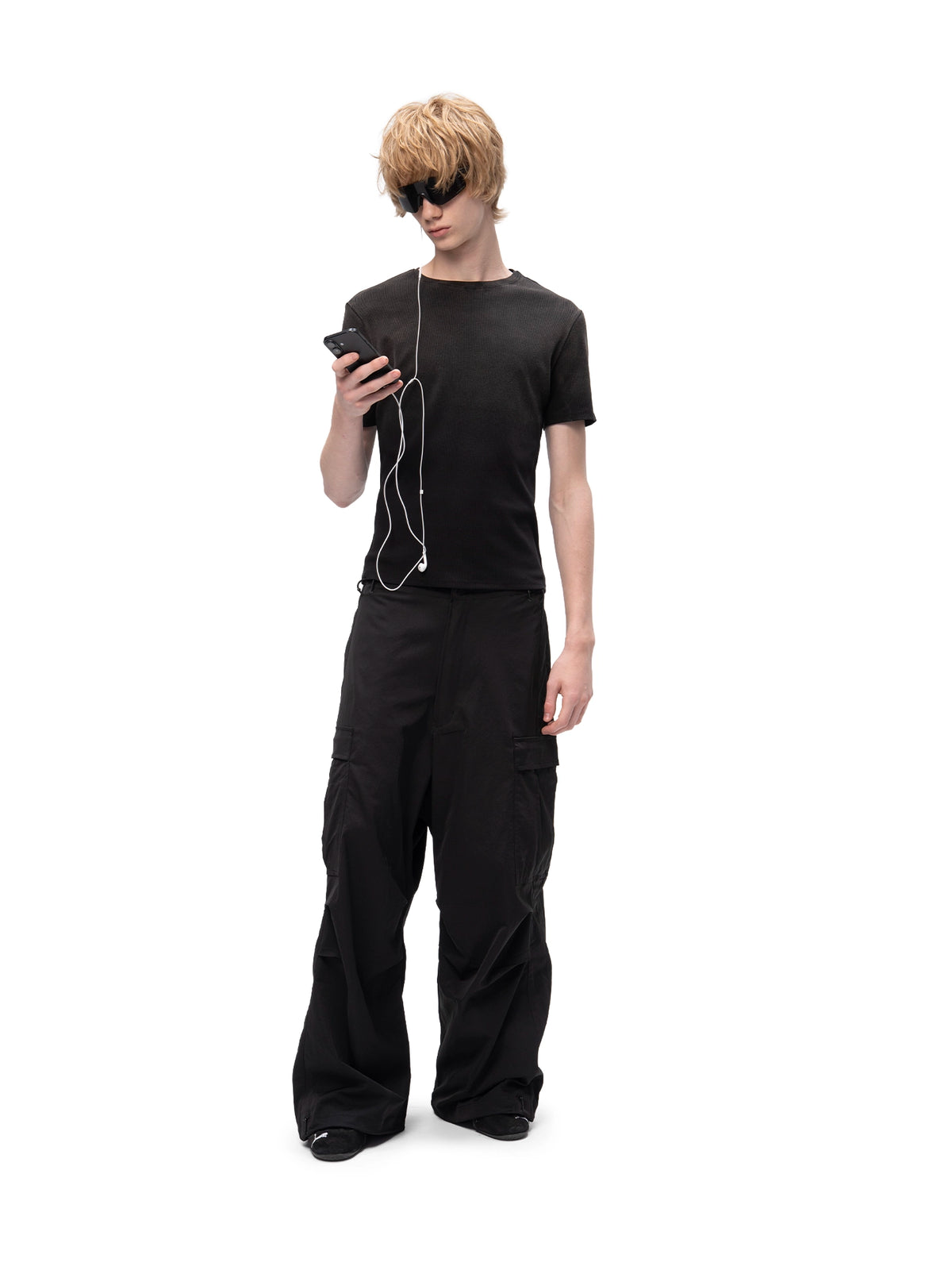 ACID SLIM TEE CARBON