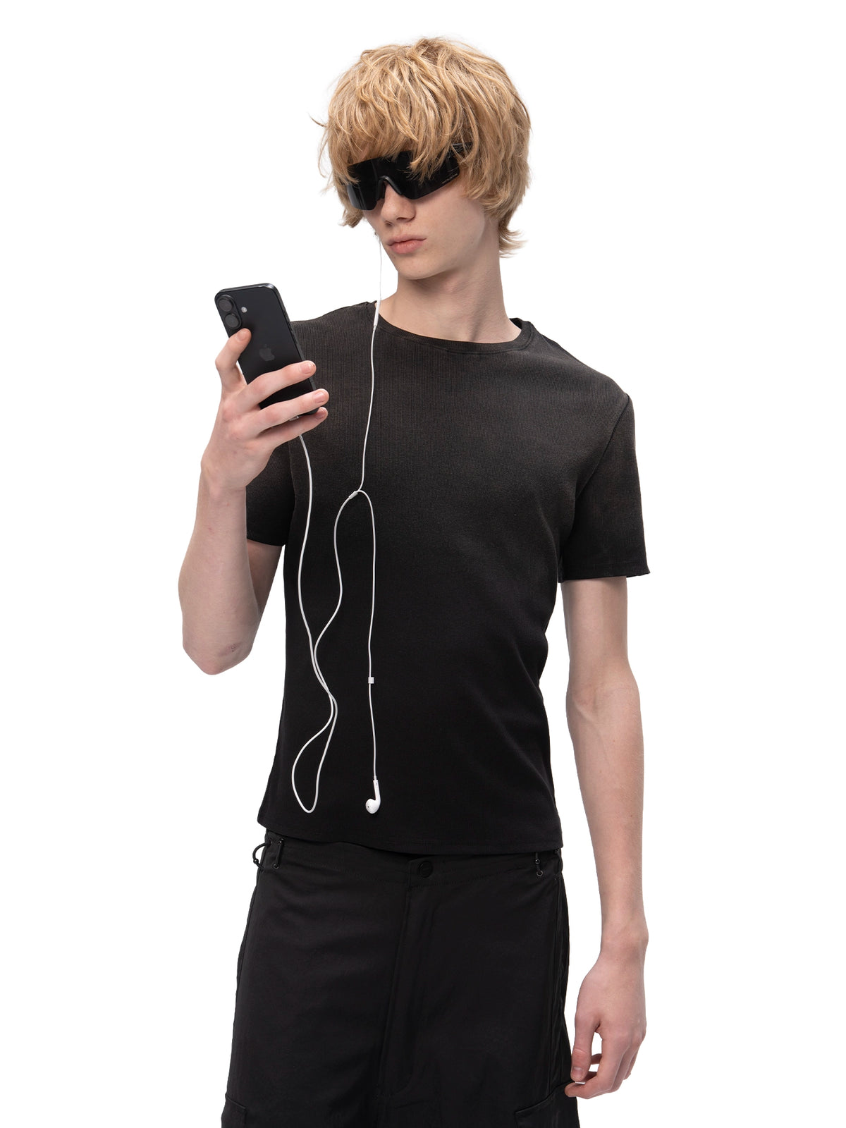 ACID SLIM TEE CARBON