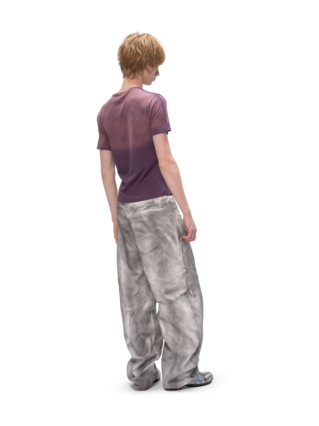 ACID SLIM TEE PLUM