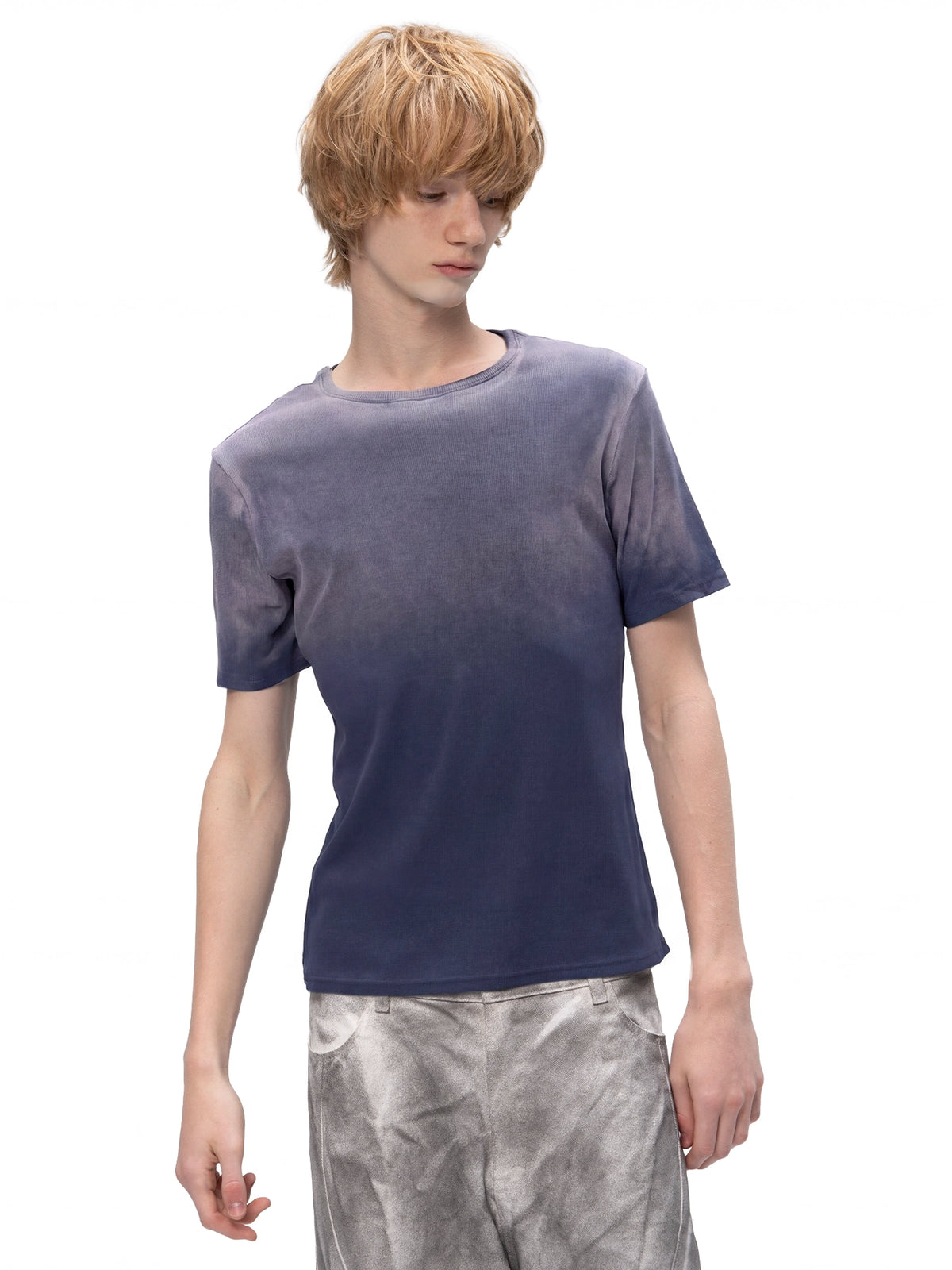 ACID SLIM TEE INDIGO