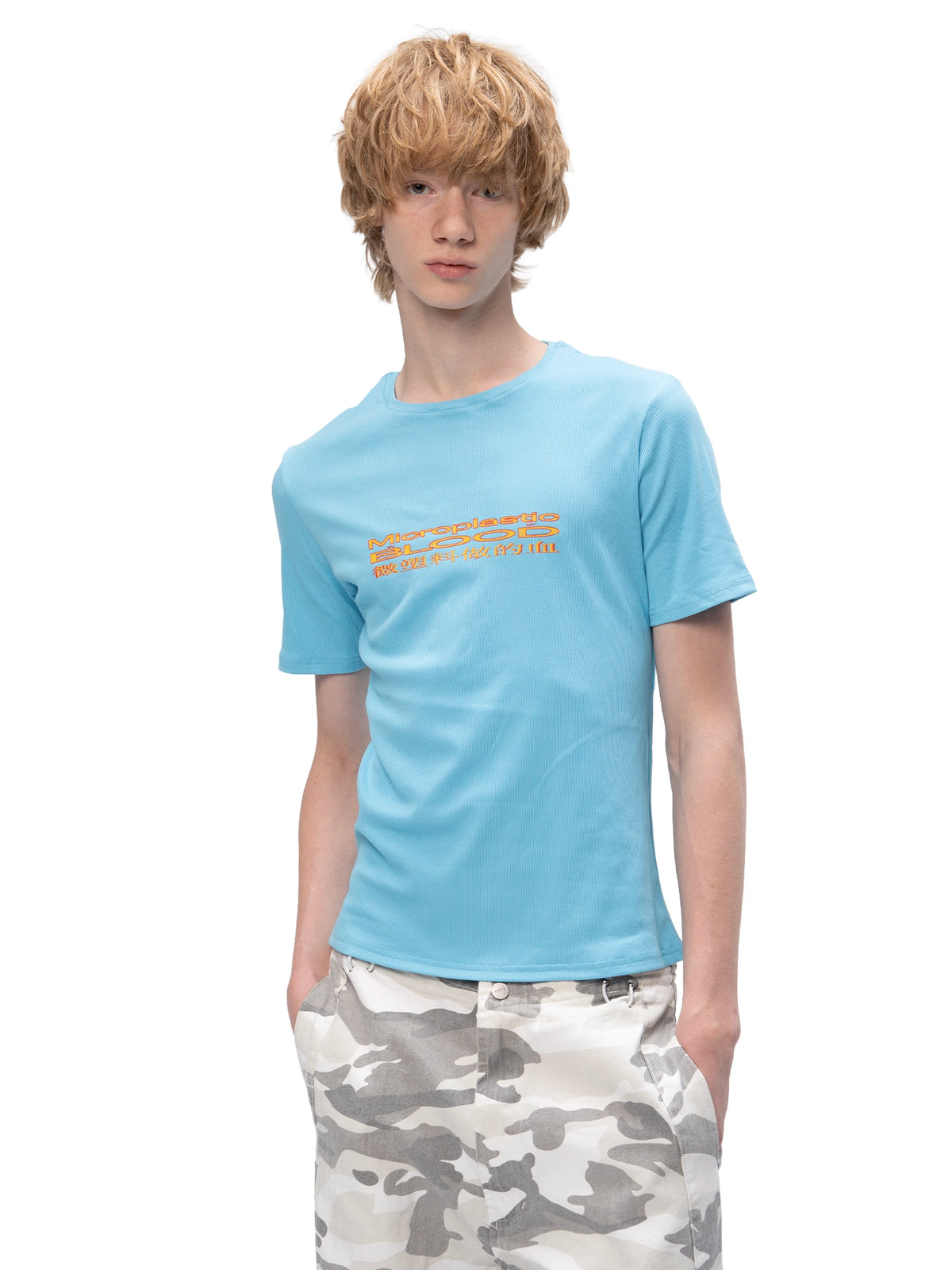 SLIM TEE Microplastic BLOOD