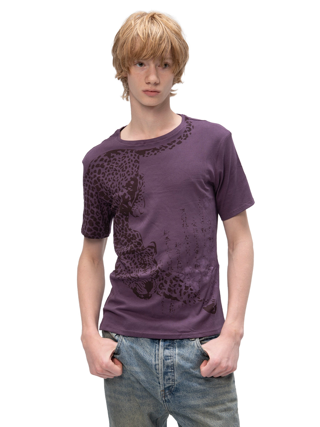 SLIM TEE LEOPARD