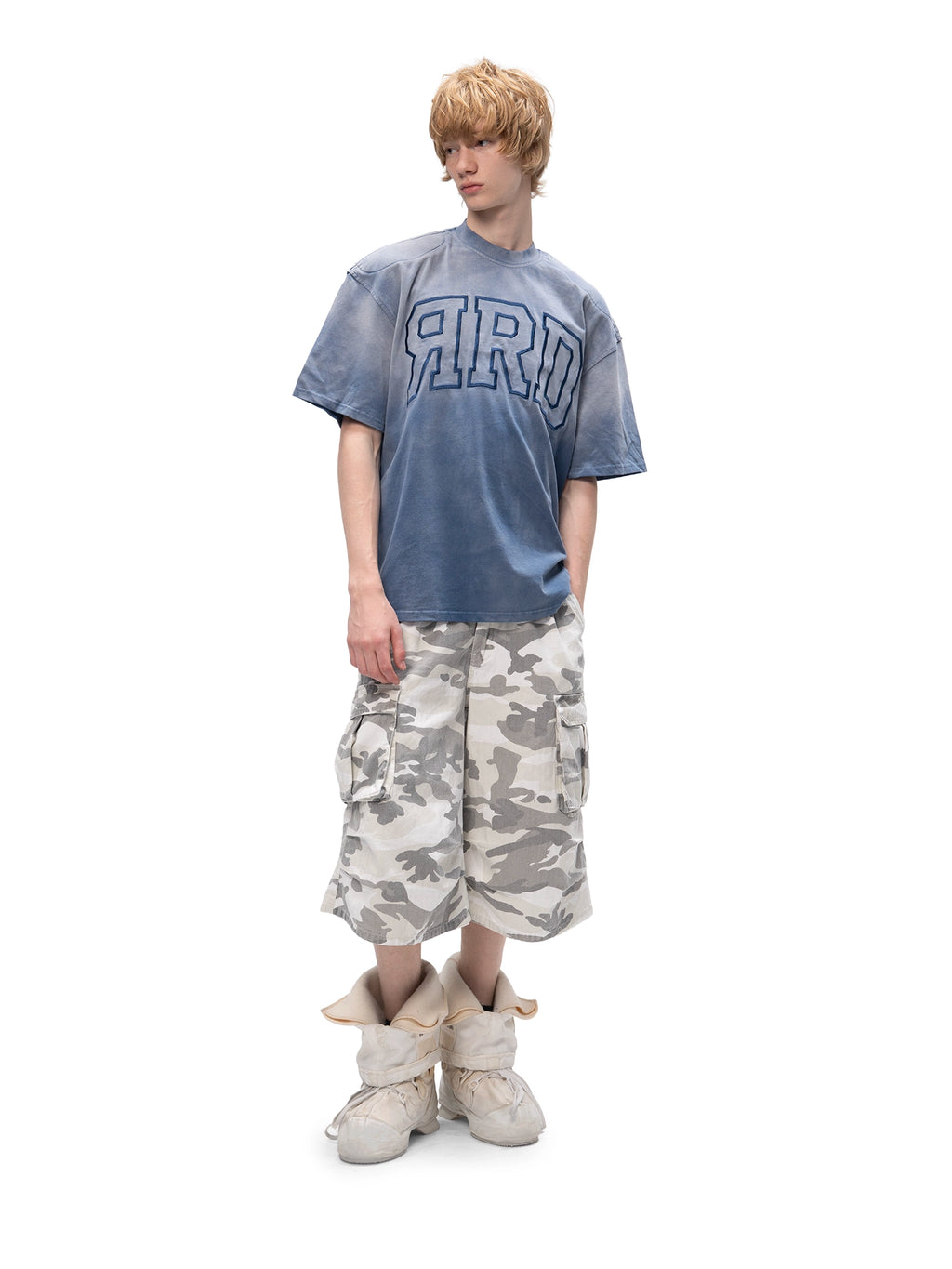 SHREDDER T-SHIRT ЯRD BLUE