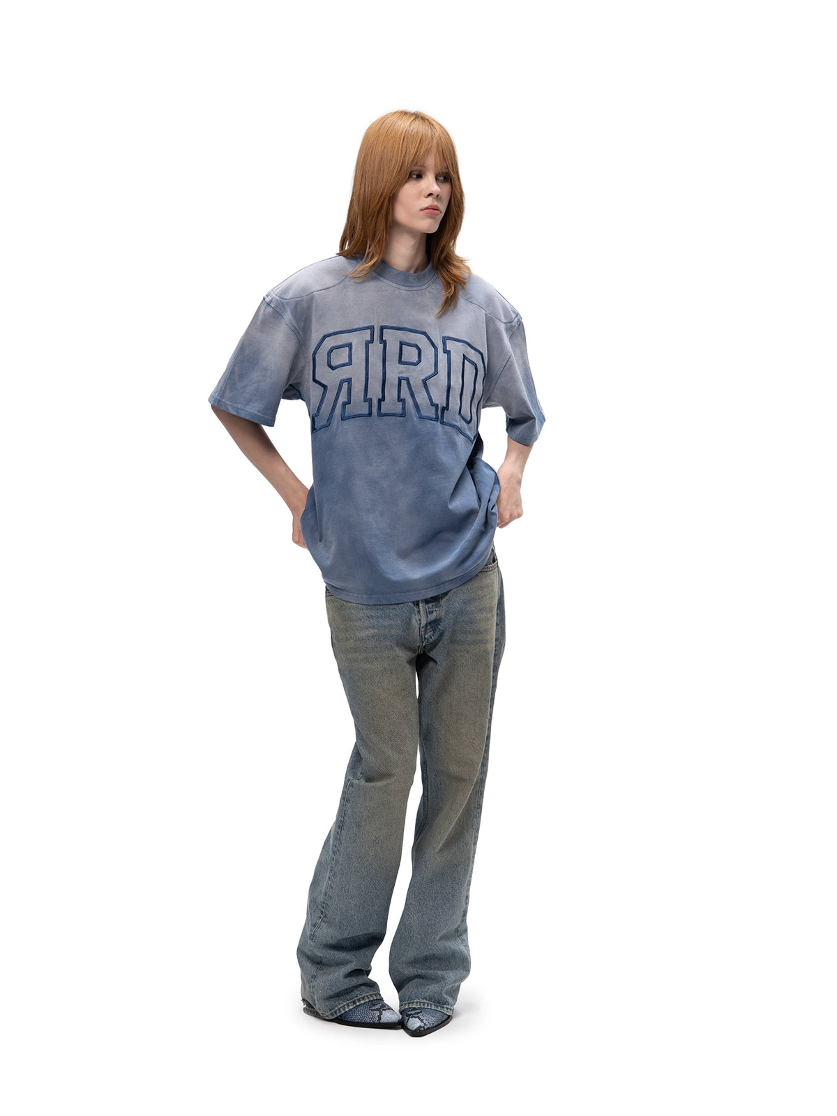 SHREDDER T-SHIRT ЯRD BLUE