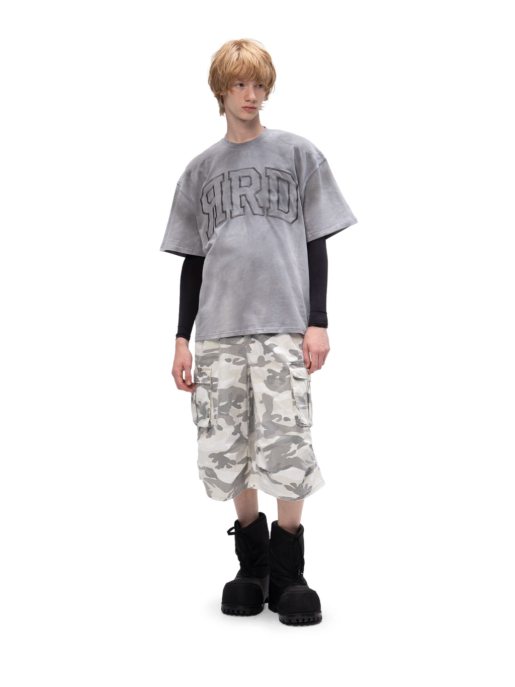 SHREDDER T-SHIRT ЯRD GREY