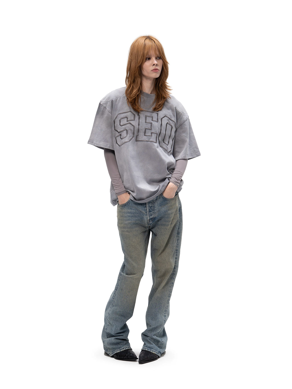 SHREDDER T-SHIRT SEO GREY