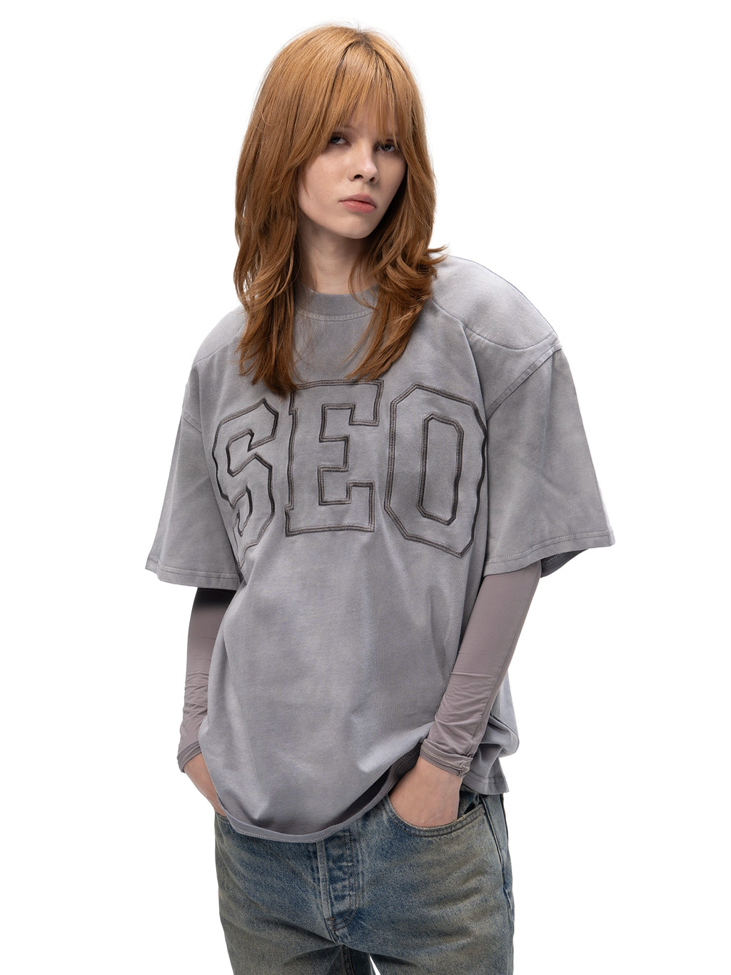 SHREDDER T-SHIRT SEO GREY