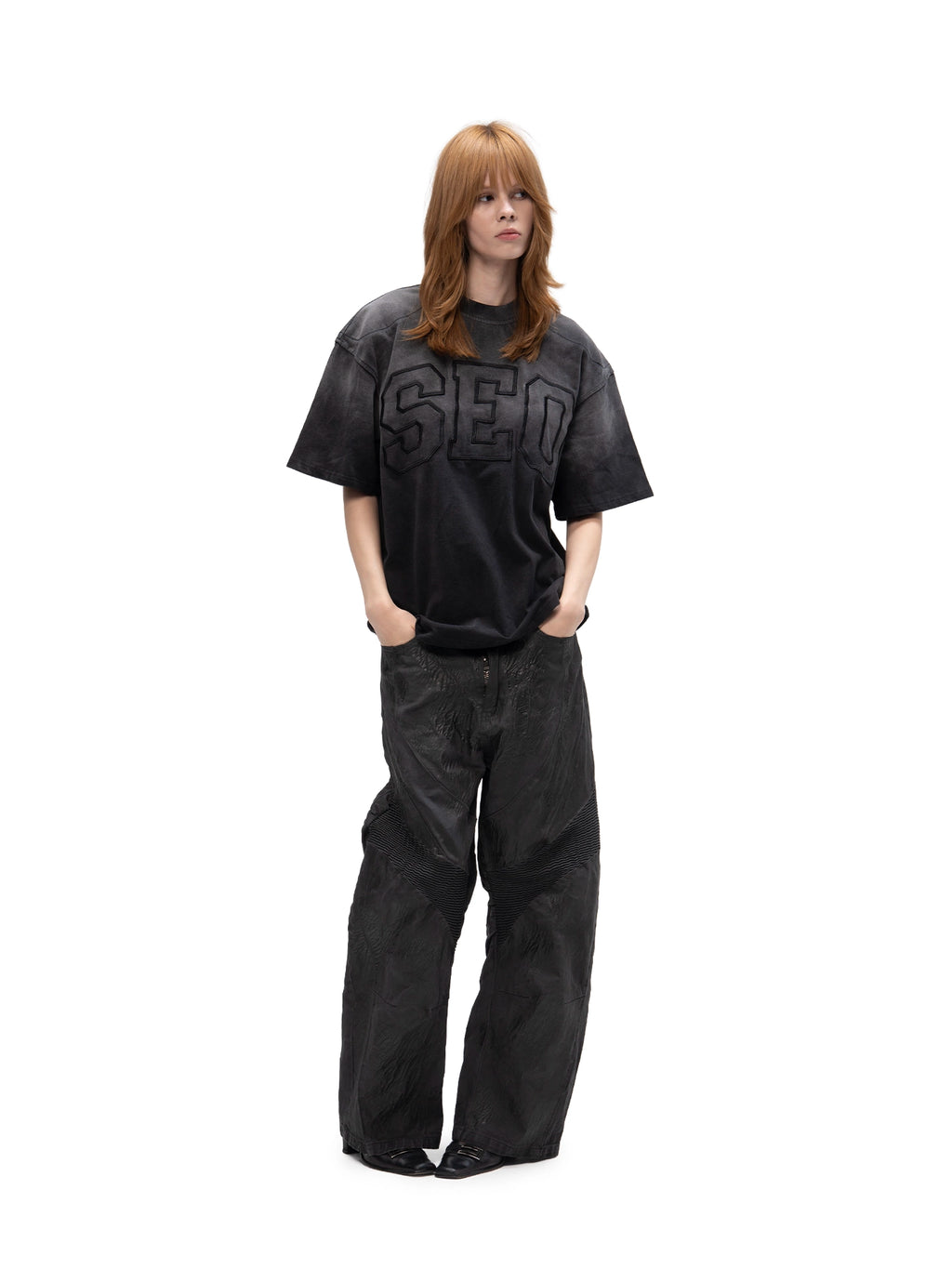 SHREDDER T-SHIRT SEO BLACK