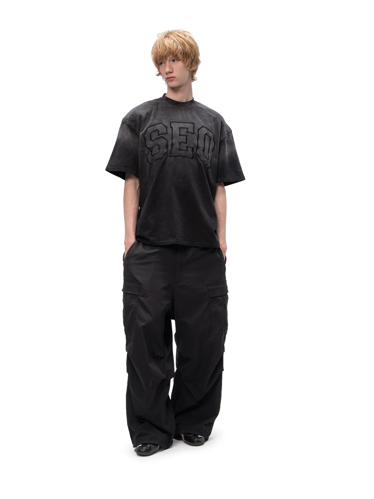 SHREDDER T-SHIRT SEO BLACK