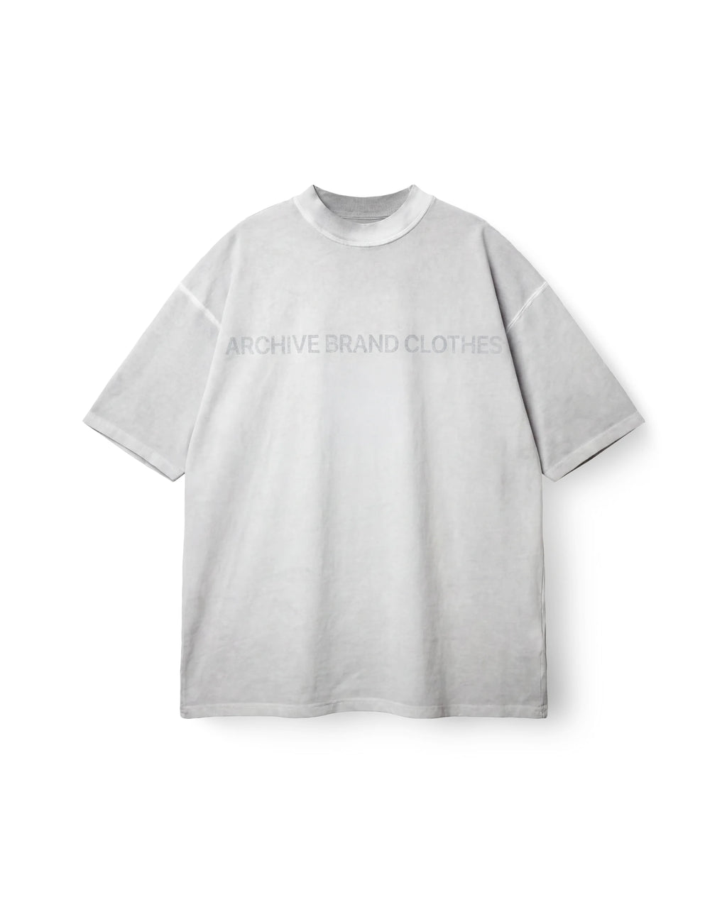 DOUBLE-SIDED T-SHIRT ABC GREY