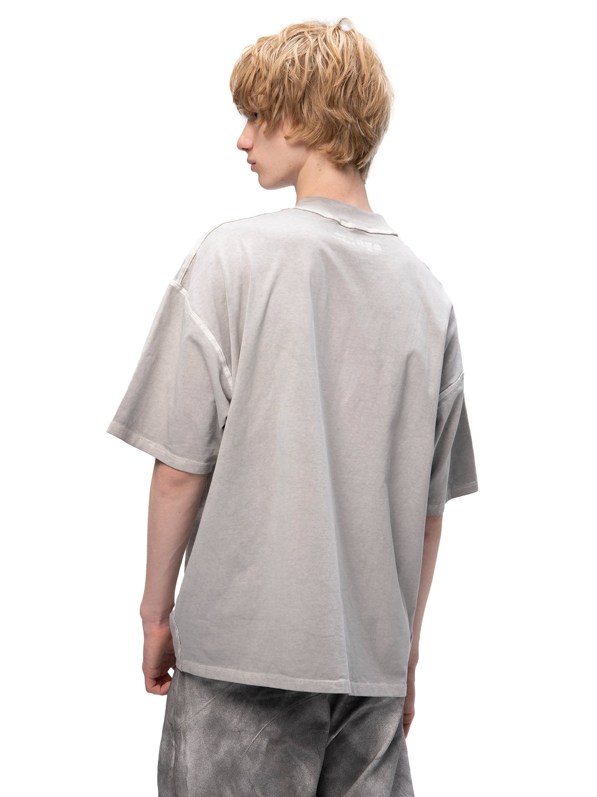 DOUBLE-SIDED T-SHIRT ABC GREY