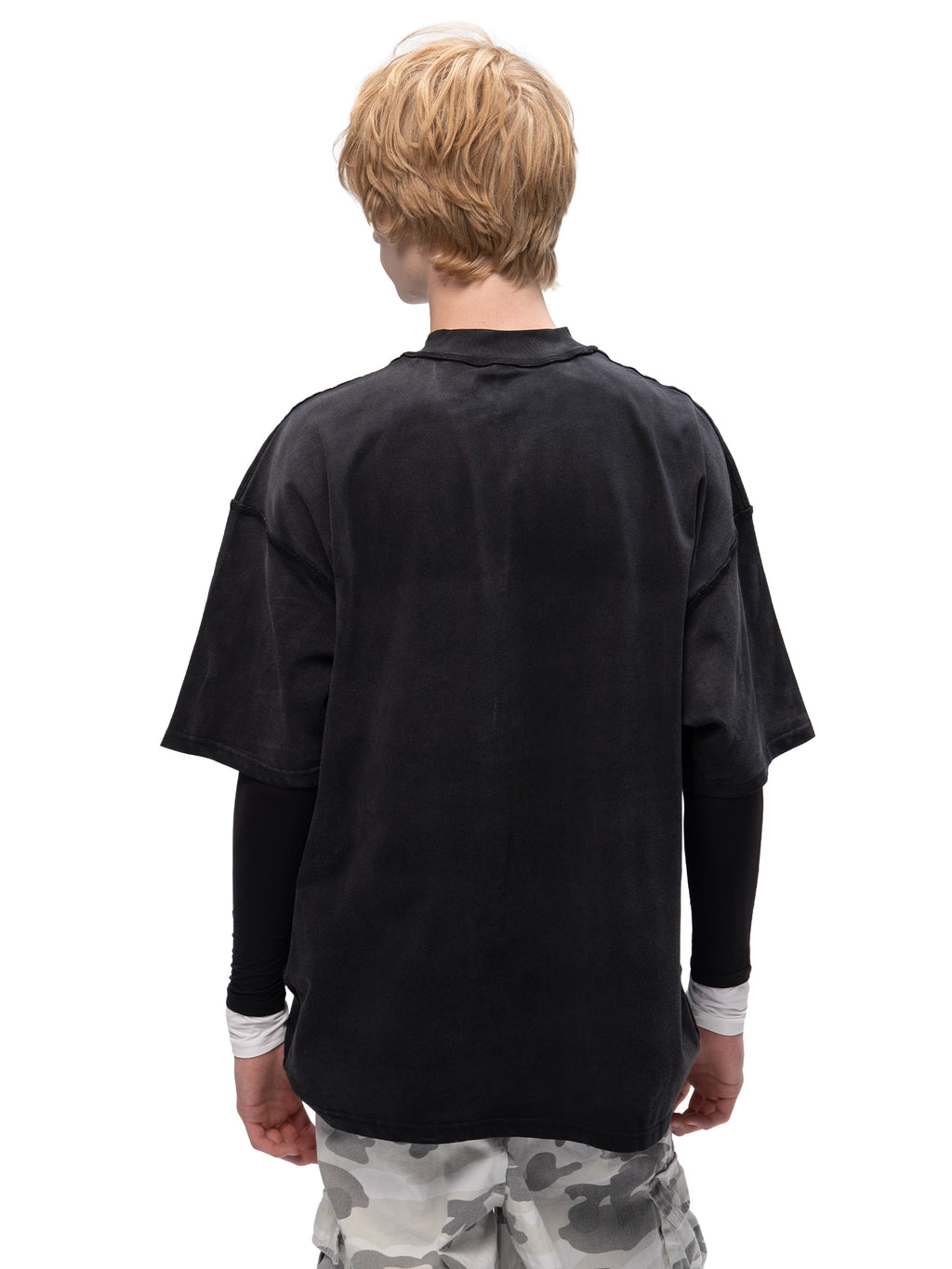 DOUBLE-SIDED T-SHIRT ABC BLACK