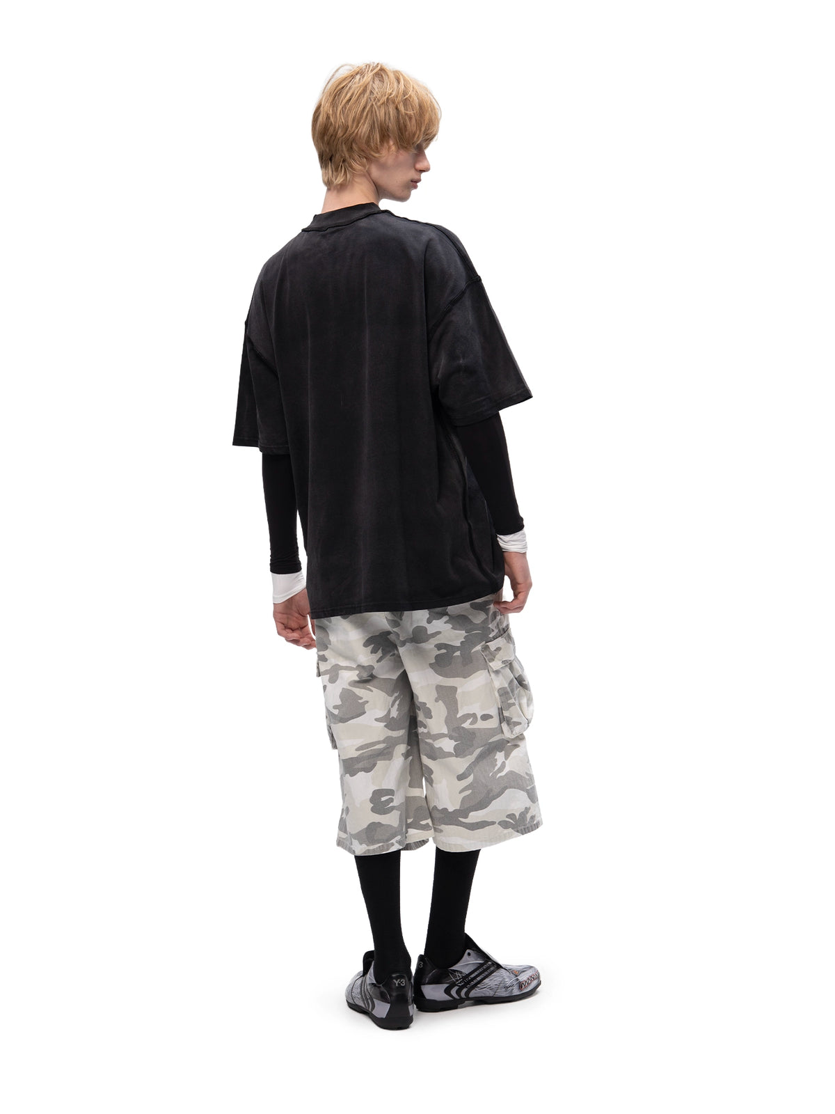 DOUBLE-SIDED T-SHIRT ABC BLACK