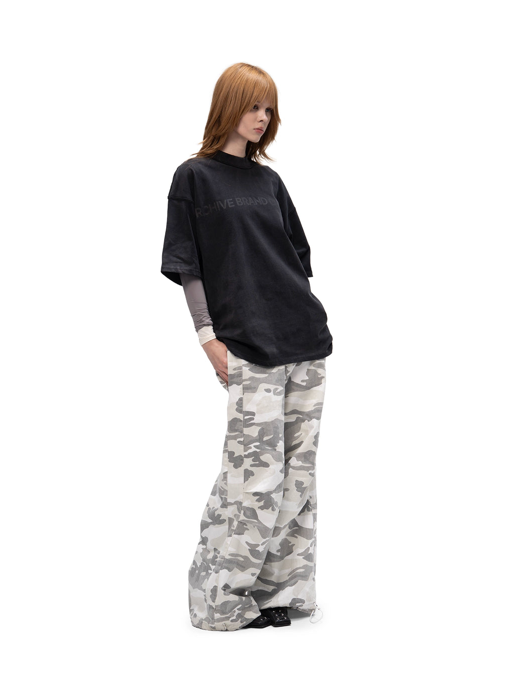 DOUBLE-SIDED T-SHIRT ABC BLACK