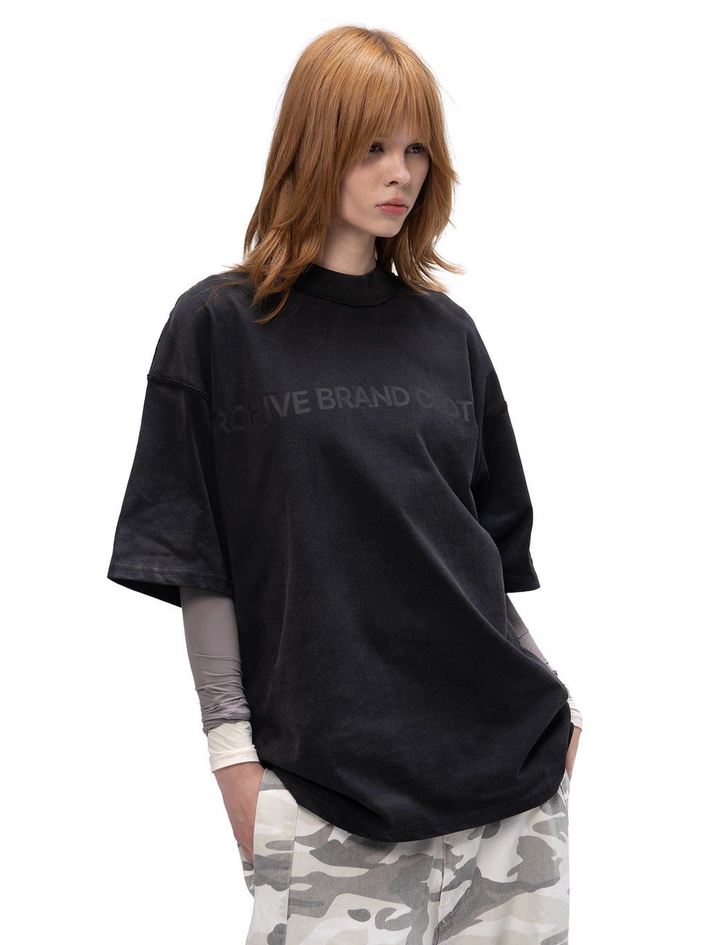 DOUBLE-SIDED T-SHIRT ABC BLACK