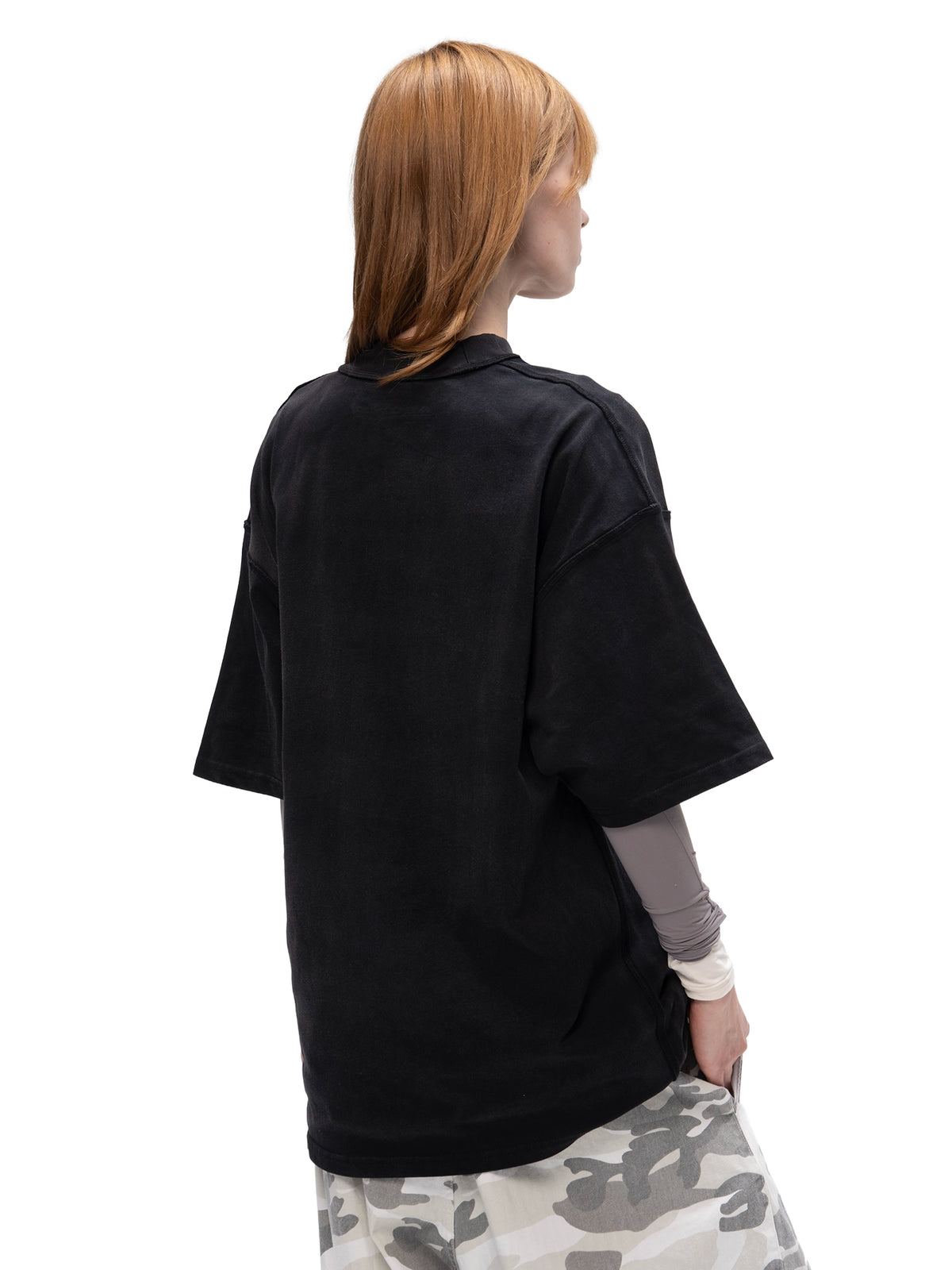 DOUBLE-SIDED T-SHIRT ABC BLACK