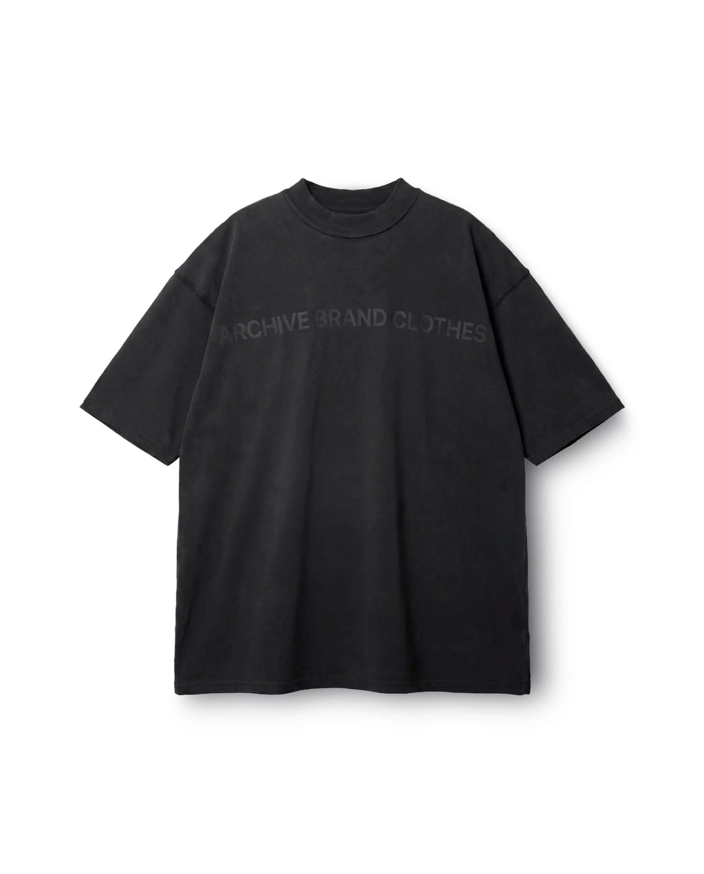 DOUBLE-SIDED T-SHIRT ABC BLACK