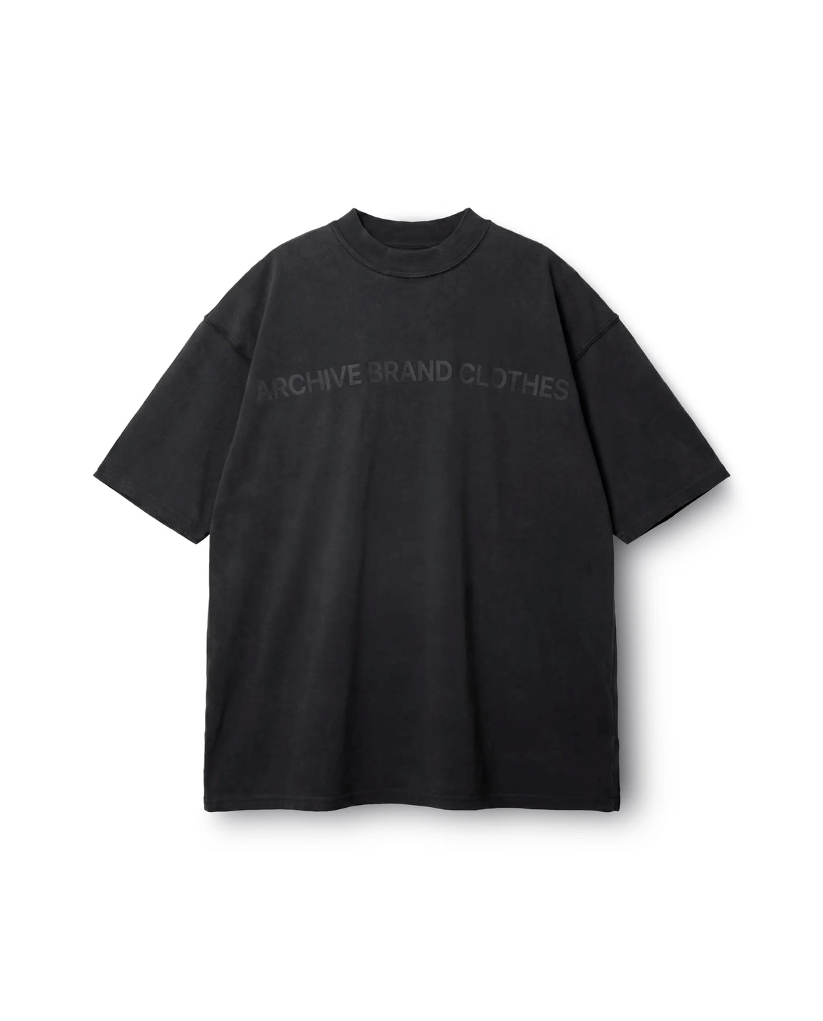 DOUBLE-SIDED T-SHIRT ABC BLACK