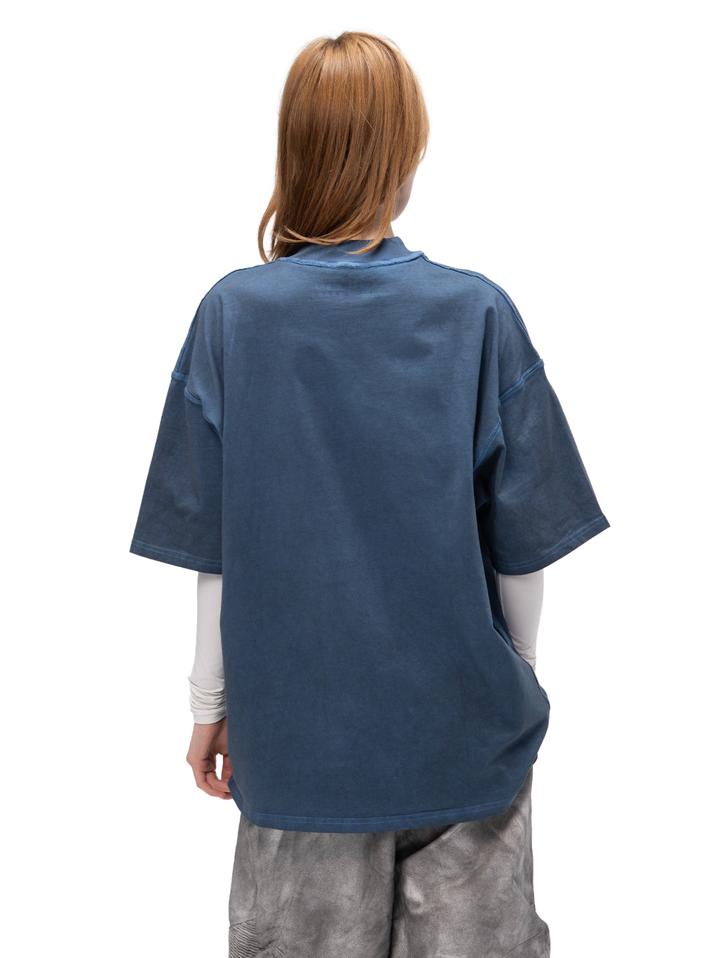 DOUBLE-SIDED T-SHIRT ABC BLUE