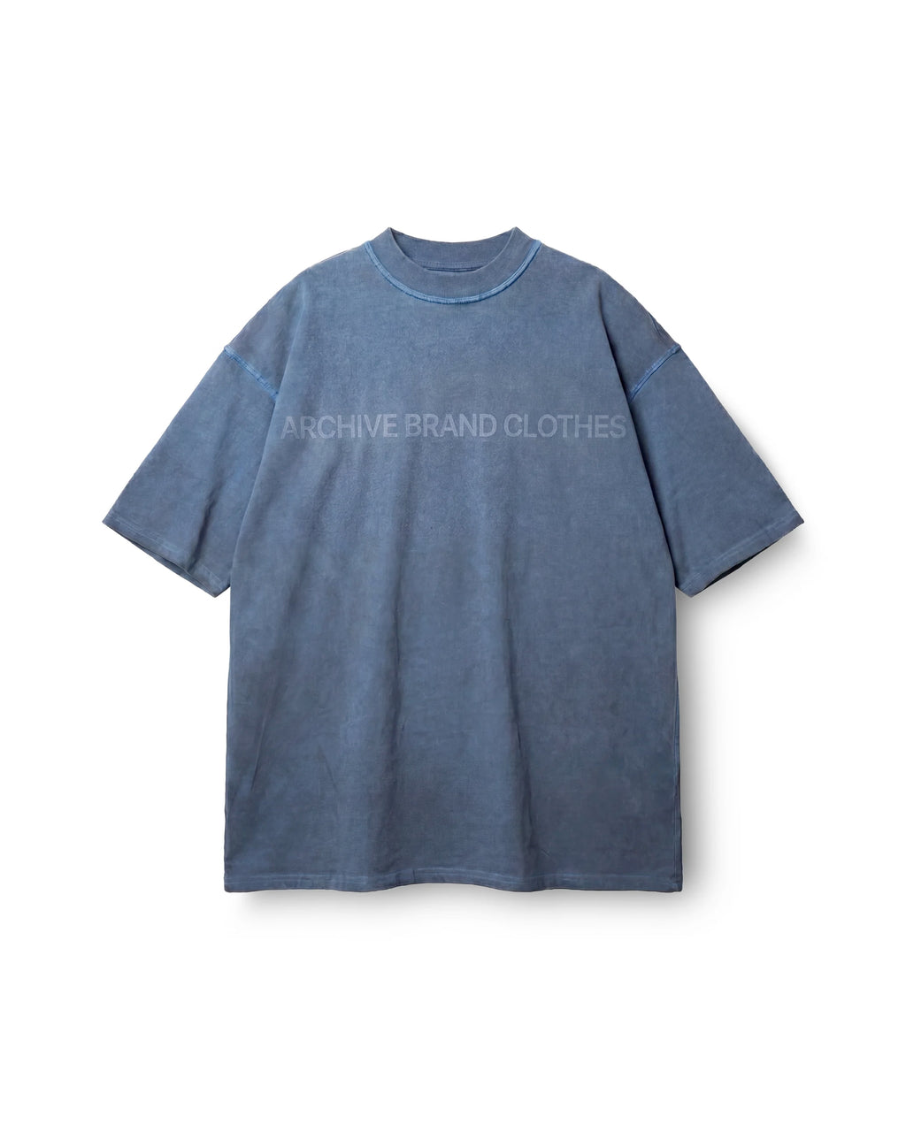 DOUBLE-SIDED T-SHIRT ABC BLUE