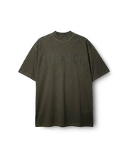 ACID WASH T-SHIRT CREATOR KHAKI