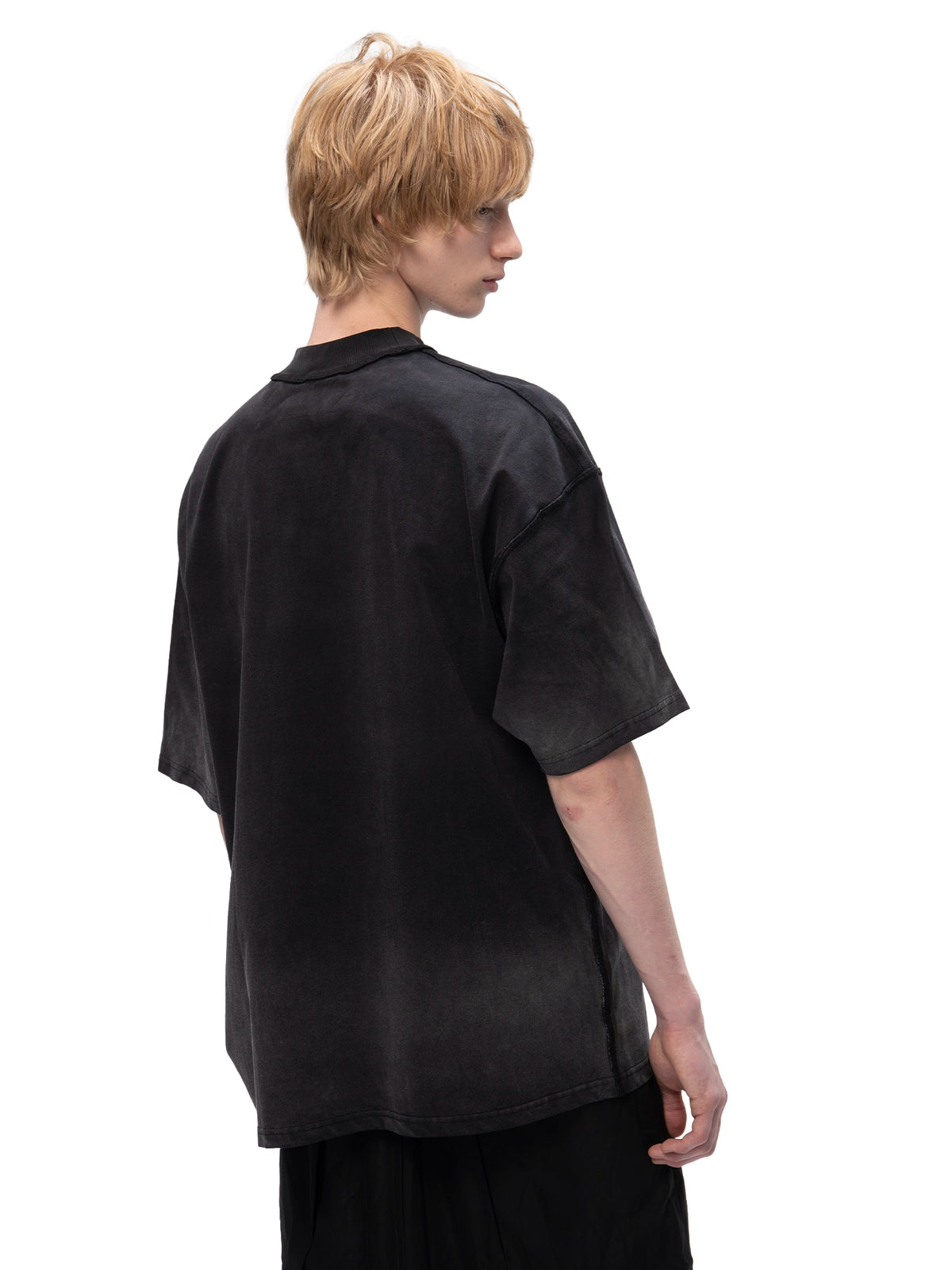 ACID WASH T-SHIRT CREATOR BLACK