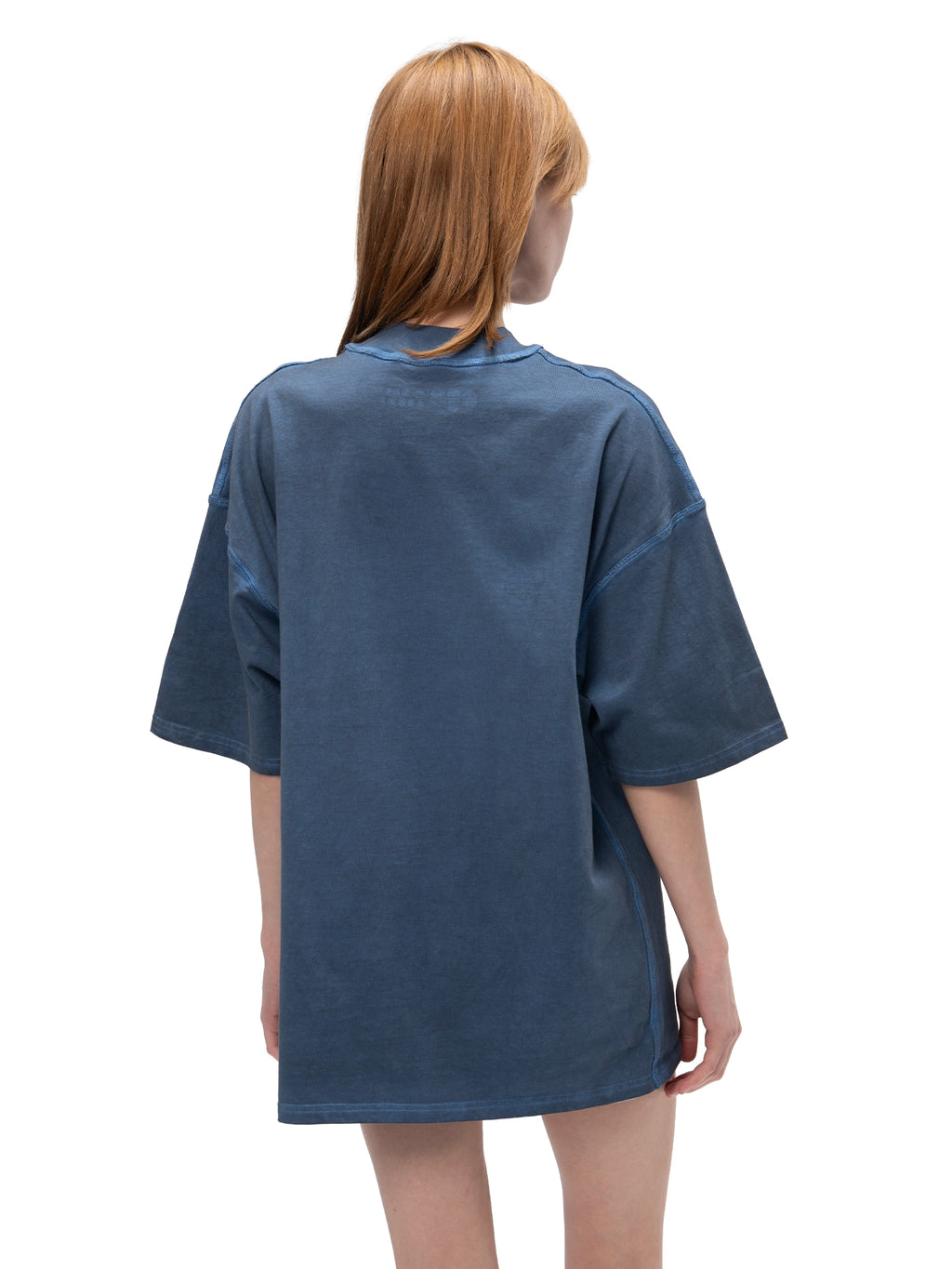 ACID WASH T-SHIRT CREATOR BLUE