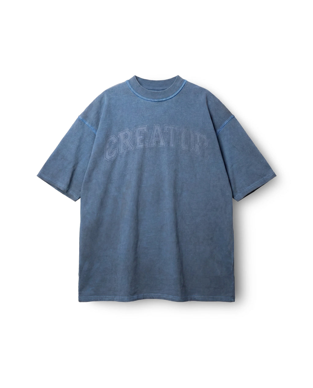ACID WASH T-SHIRT CREATOR BLUE