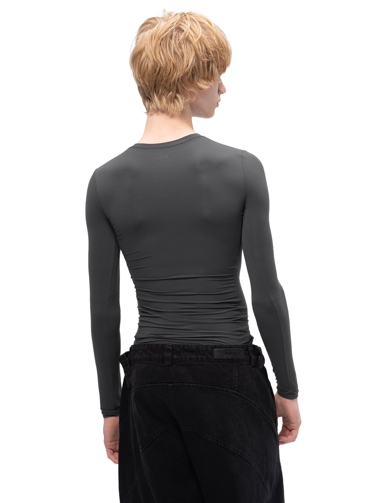 SECOND SKIN LONGSLEEVE ASPHALT