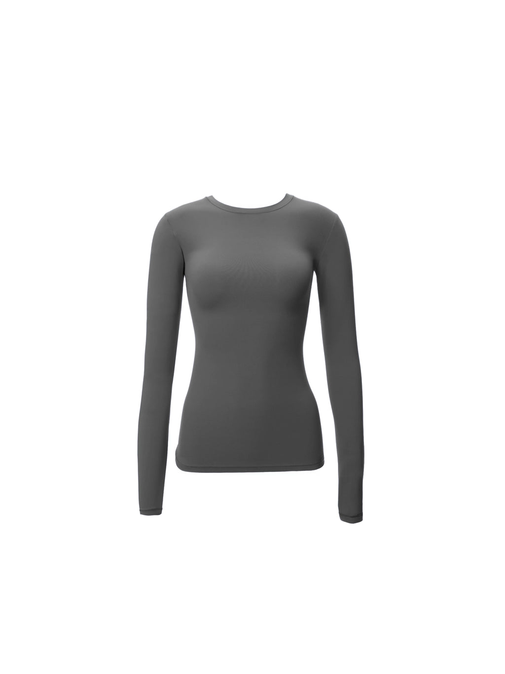 SECOND SKIN LONGSLEEVE ASPHALT