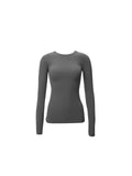 SECOND SKIN LONGSLEEVE ASPHALT