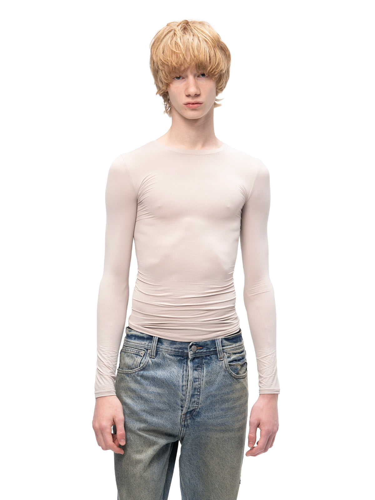 SECOND SKIN LONGSLEEVE SAND