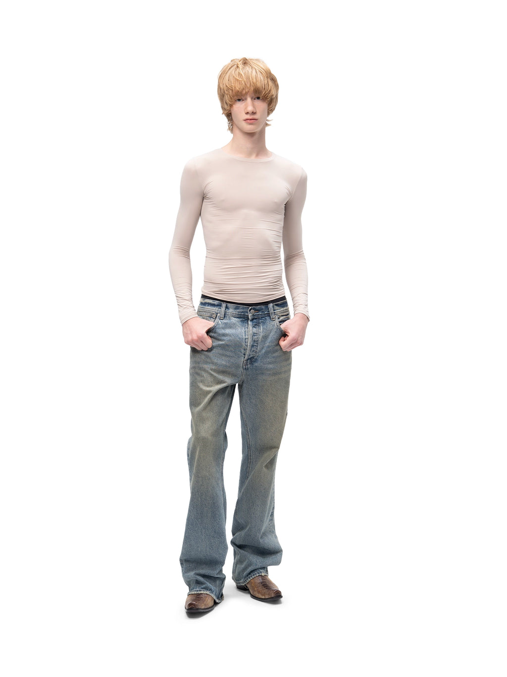 SECOND SKIN LONGSLEEVE SAND