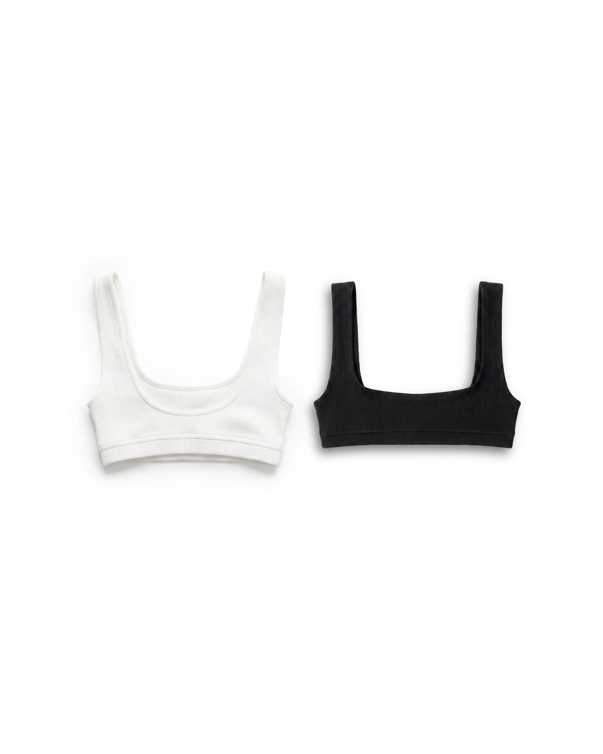 DOUBLE TOPS BLACK/WHITE
