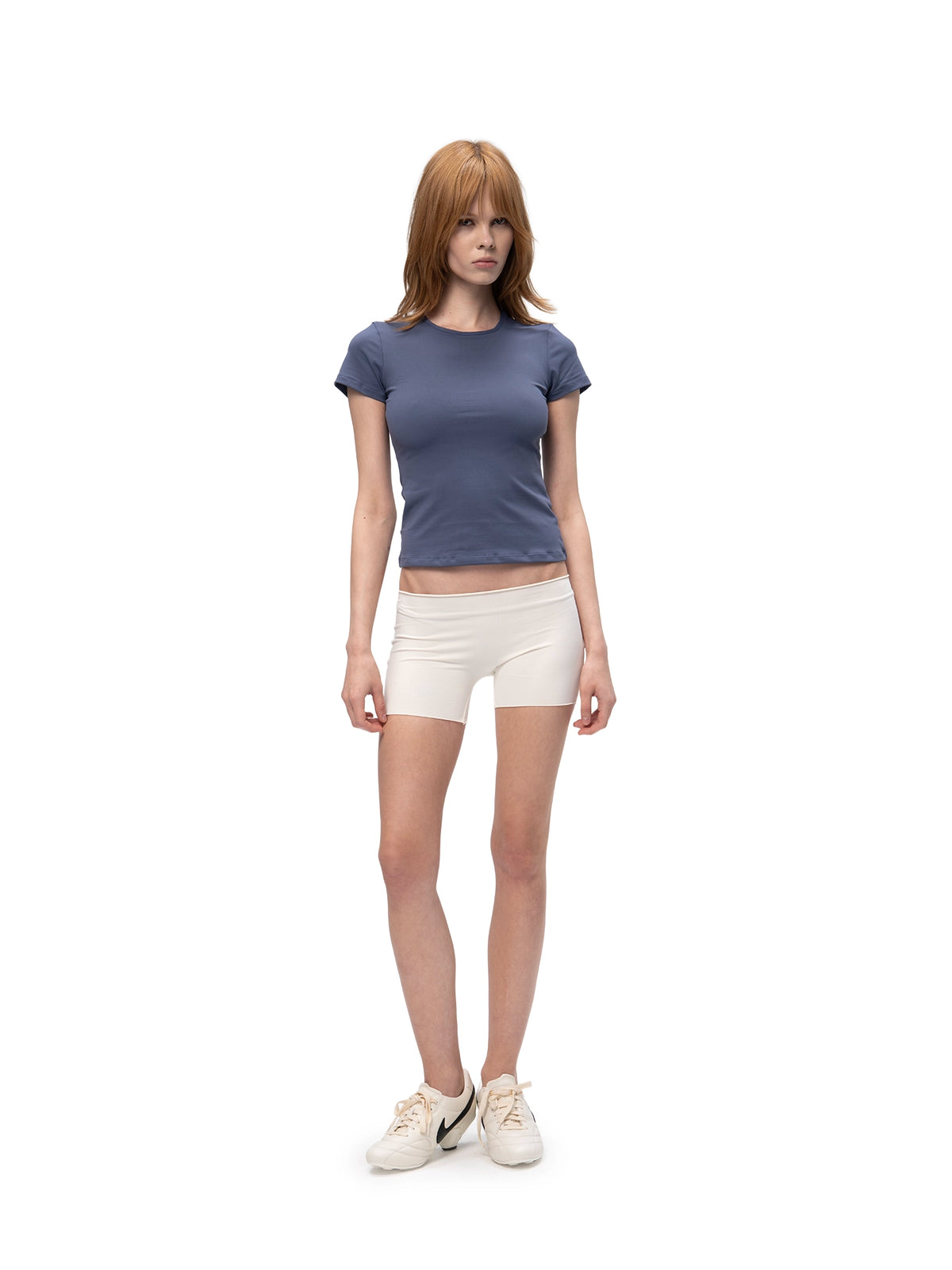 CROP SHORTS CREAM