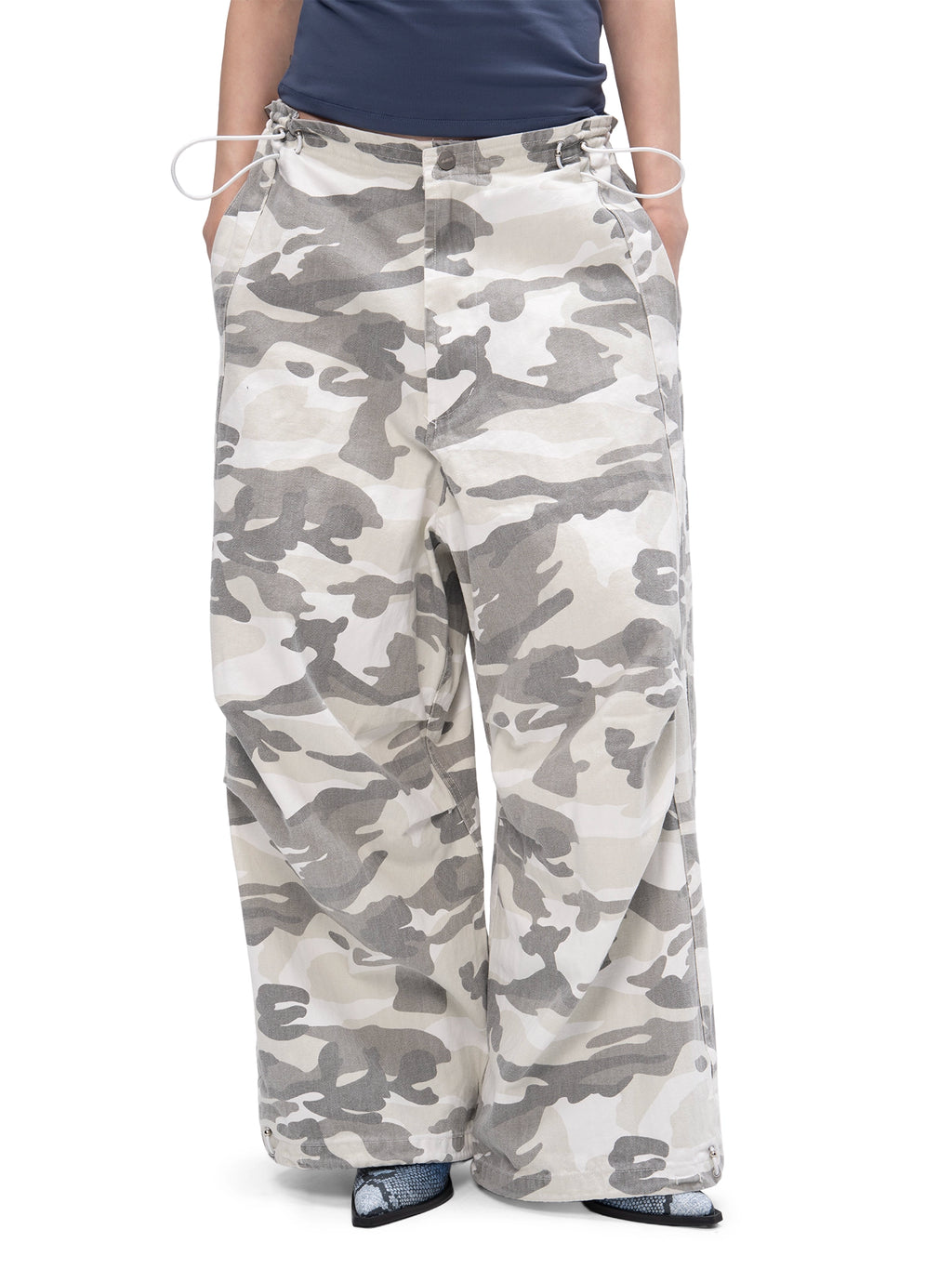 CARGO PANTS SNOW CAMO