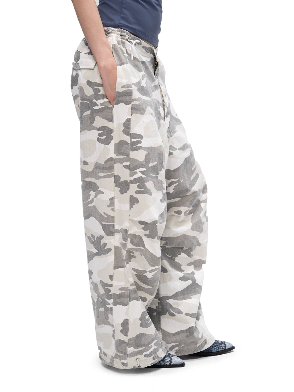 CARGO PANTS SNOW CAMO