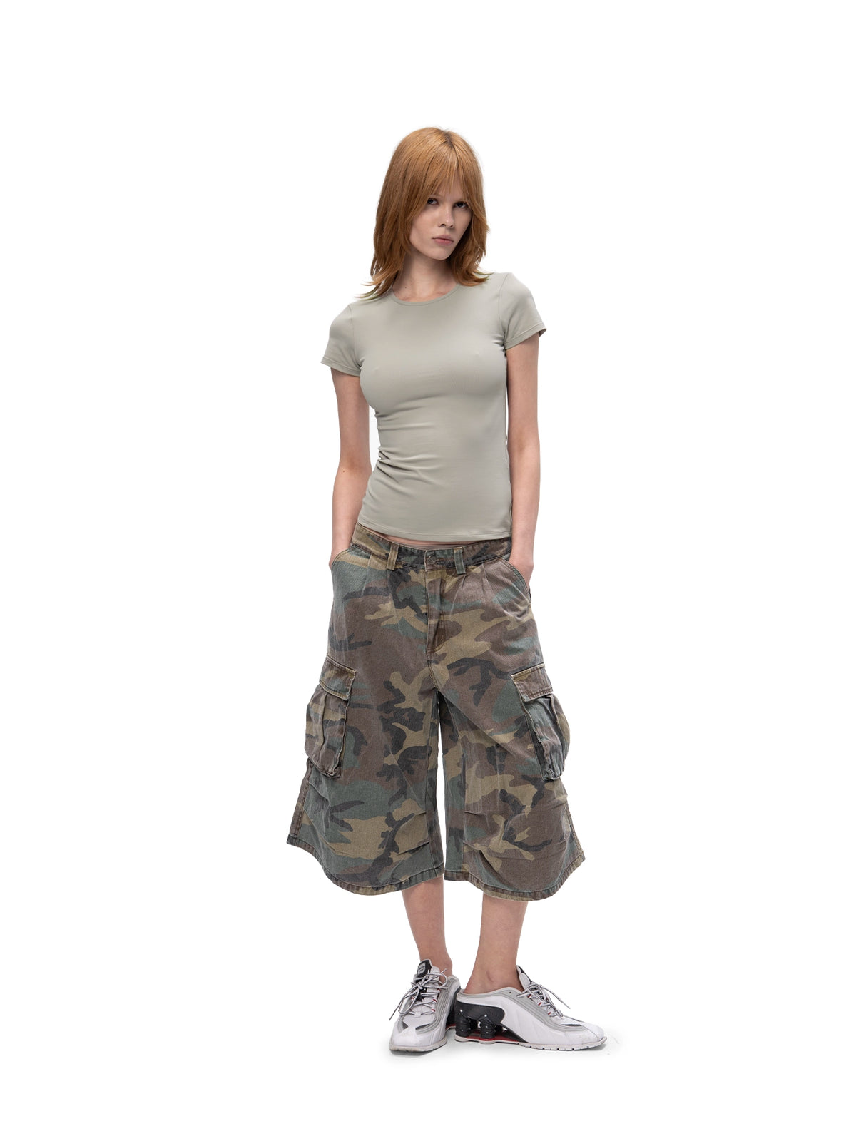 BABY TEE LONG SAGE