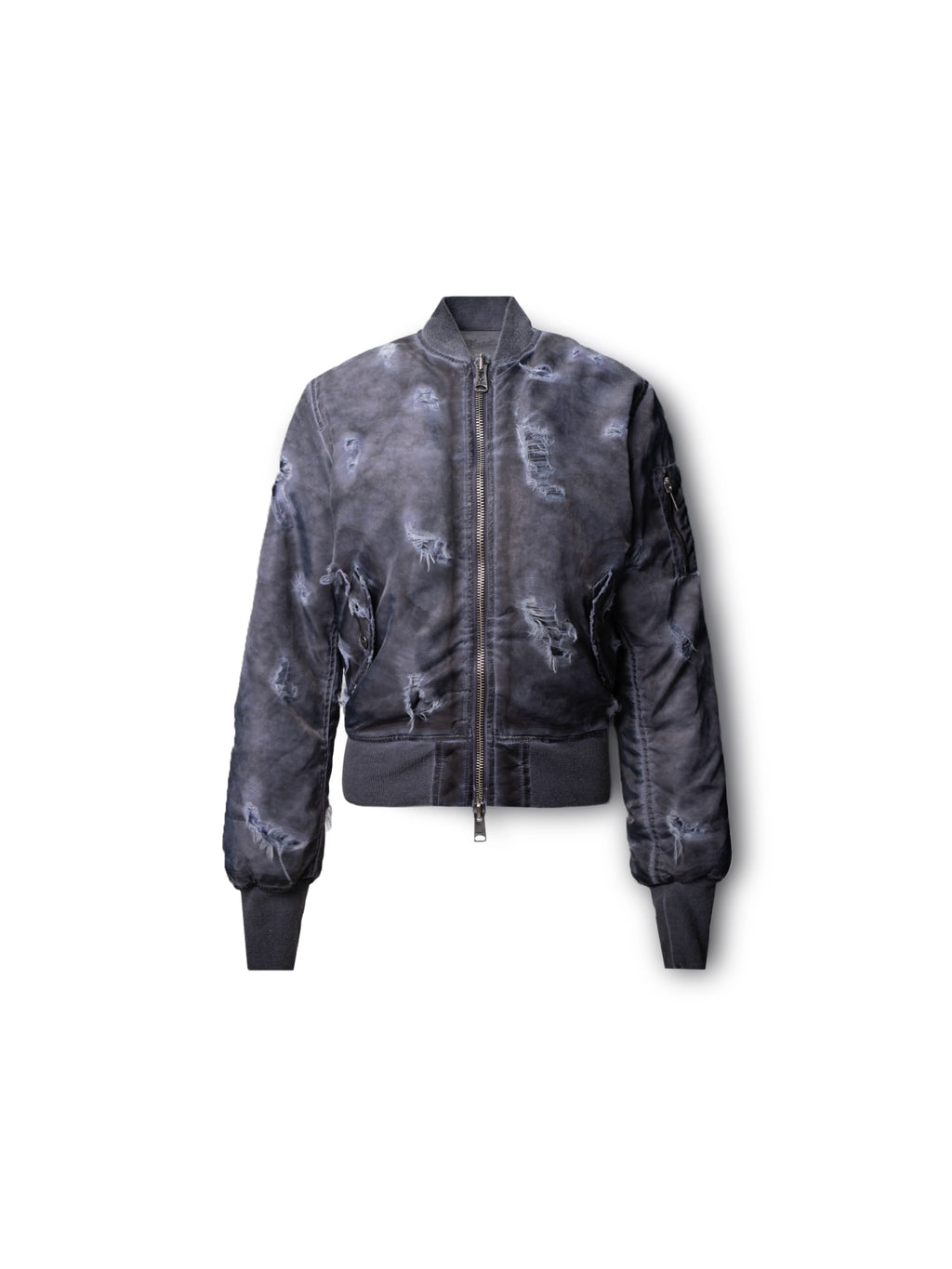 DOUBLE-SIDED SLIM BOMBER BLUE