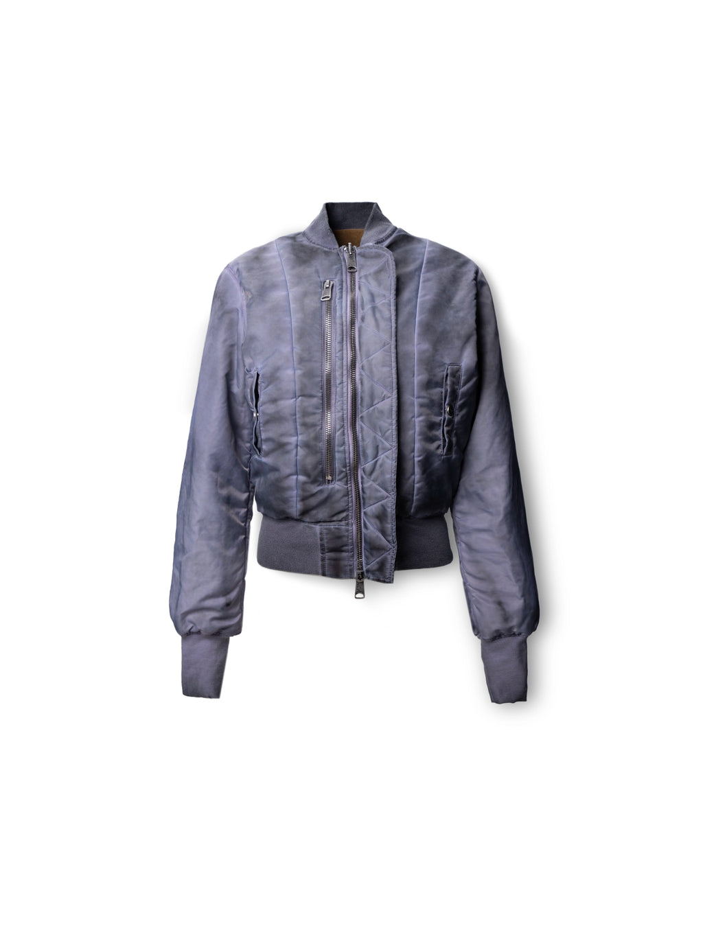 DOUBLE-SIDED SLIM BOMBER BLUE