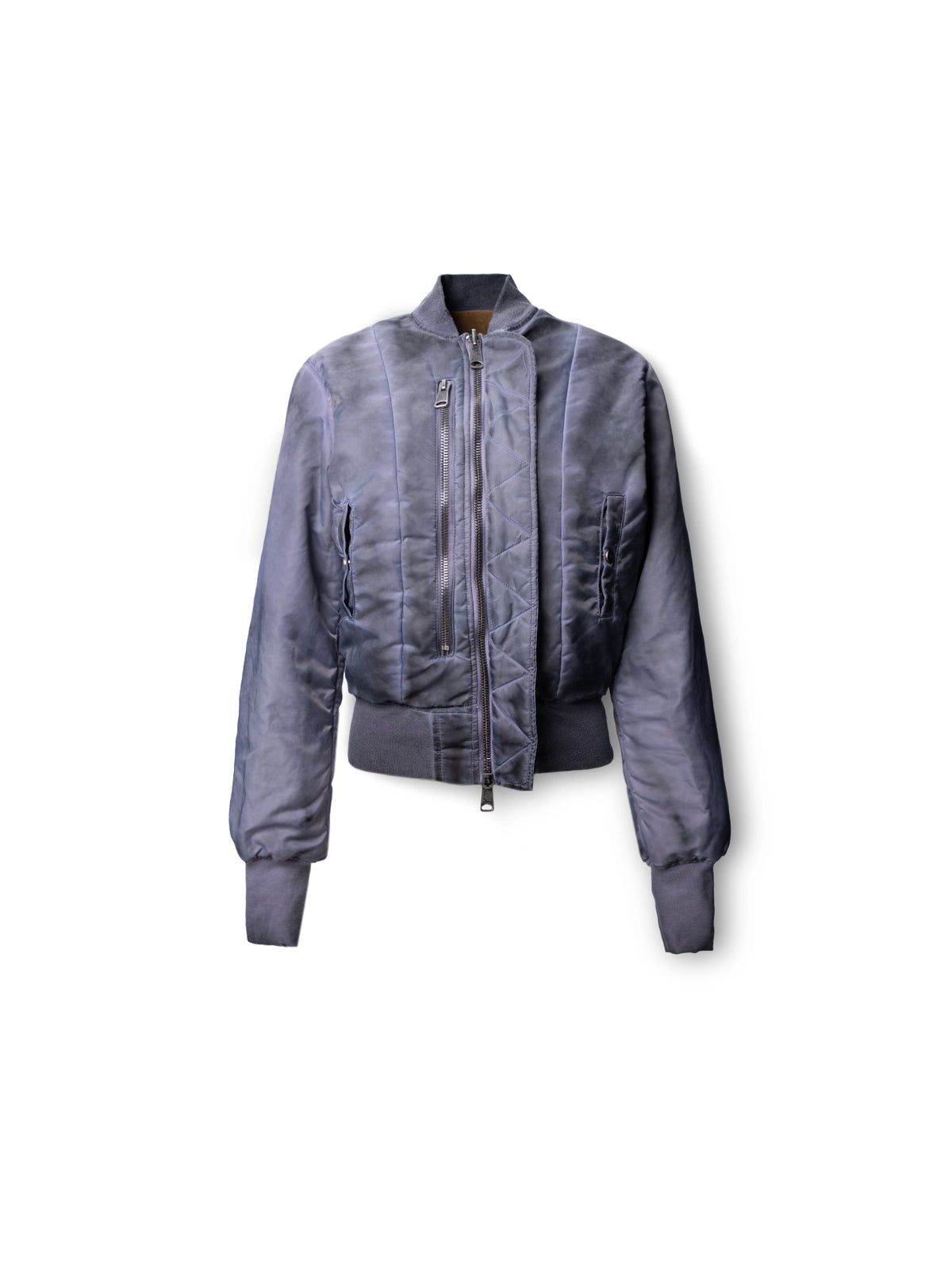 DOUBLE-SIDED SLIM BOMBER BLUE