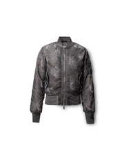 DOUBLE-SIDED SLIM BOMBER GREY