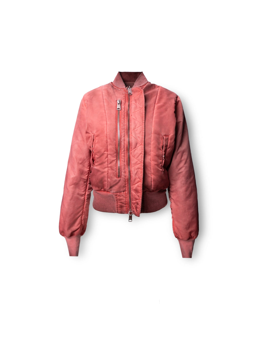DOUBLE-SIDED SLIM BOMBER RED