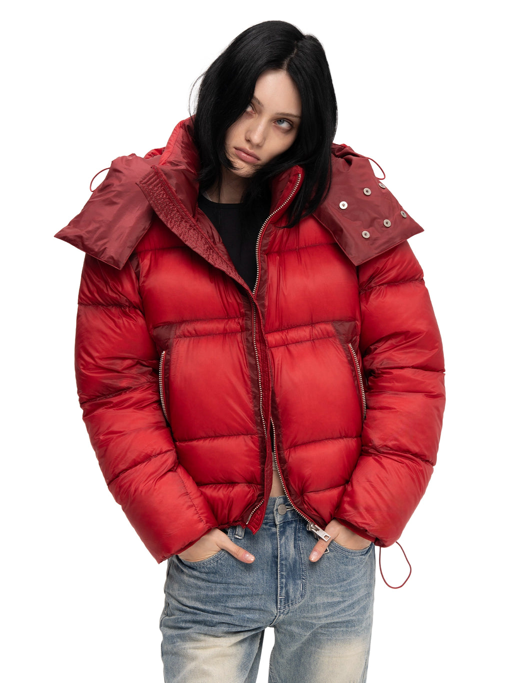 DOWN JACKET MODULE PRISM MAGMA — ABC Archive Brand Clothes, view 8