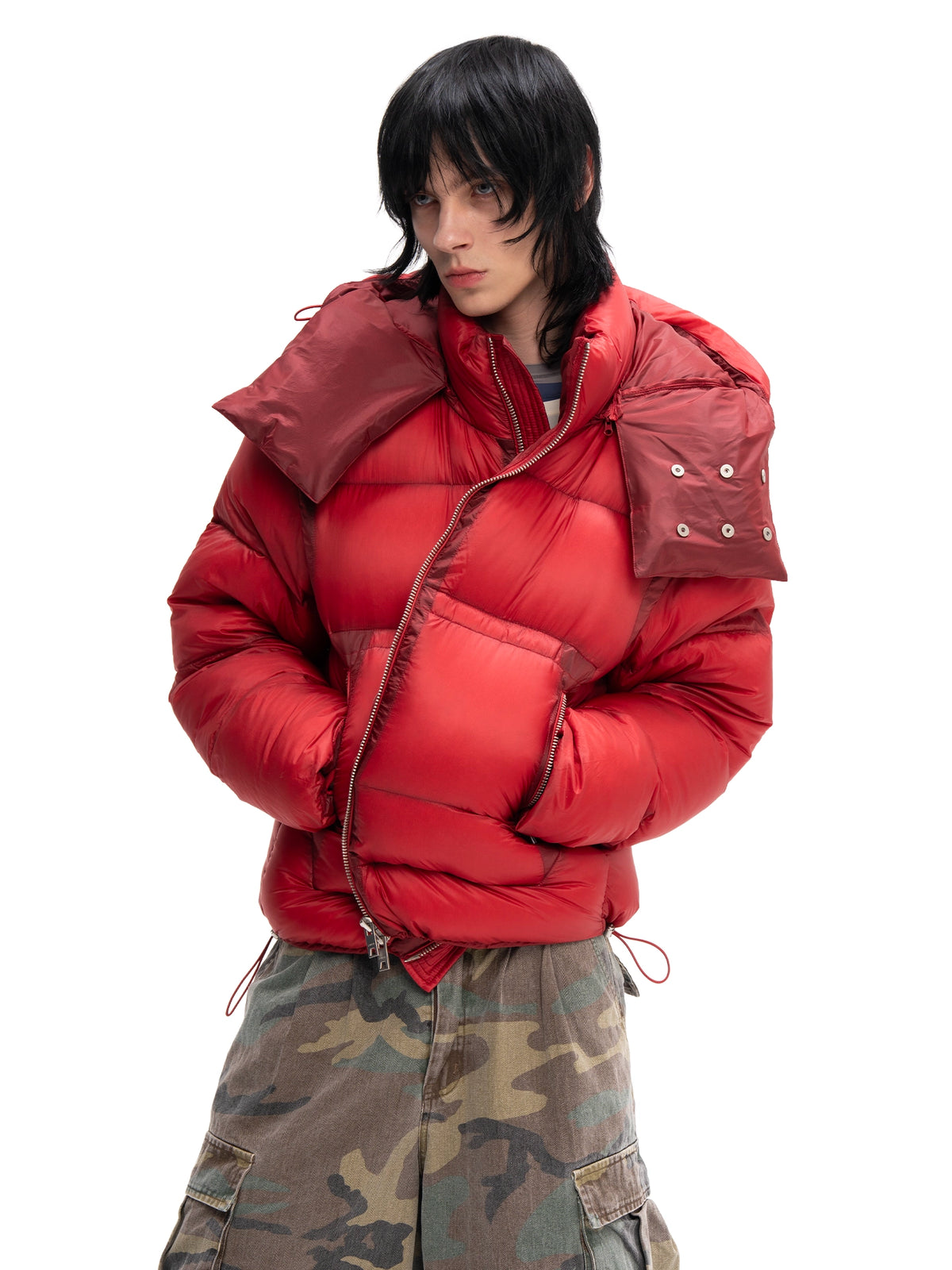 DOWN JACKET MODULE PRISM MAGMA — ABC Archive Brand Clothes, view 5