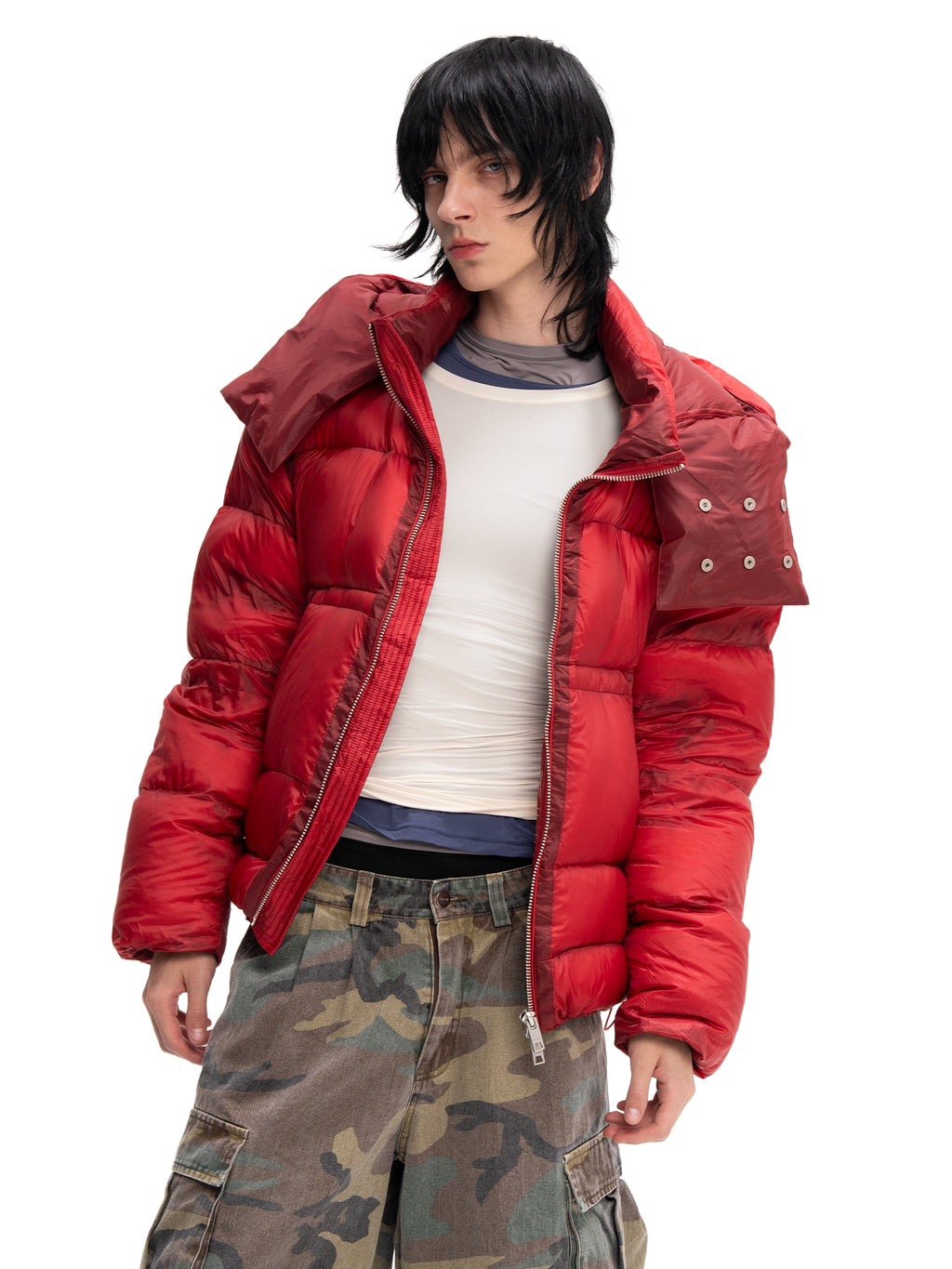 DOWN JACKET MODULE PRISM MAGMA — ABC Archive Brand Clothes, view 7