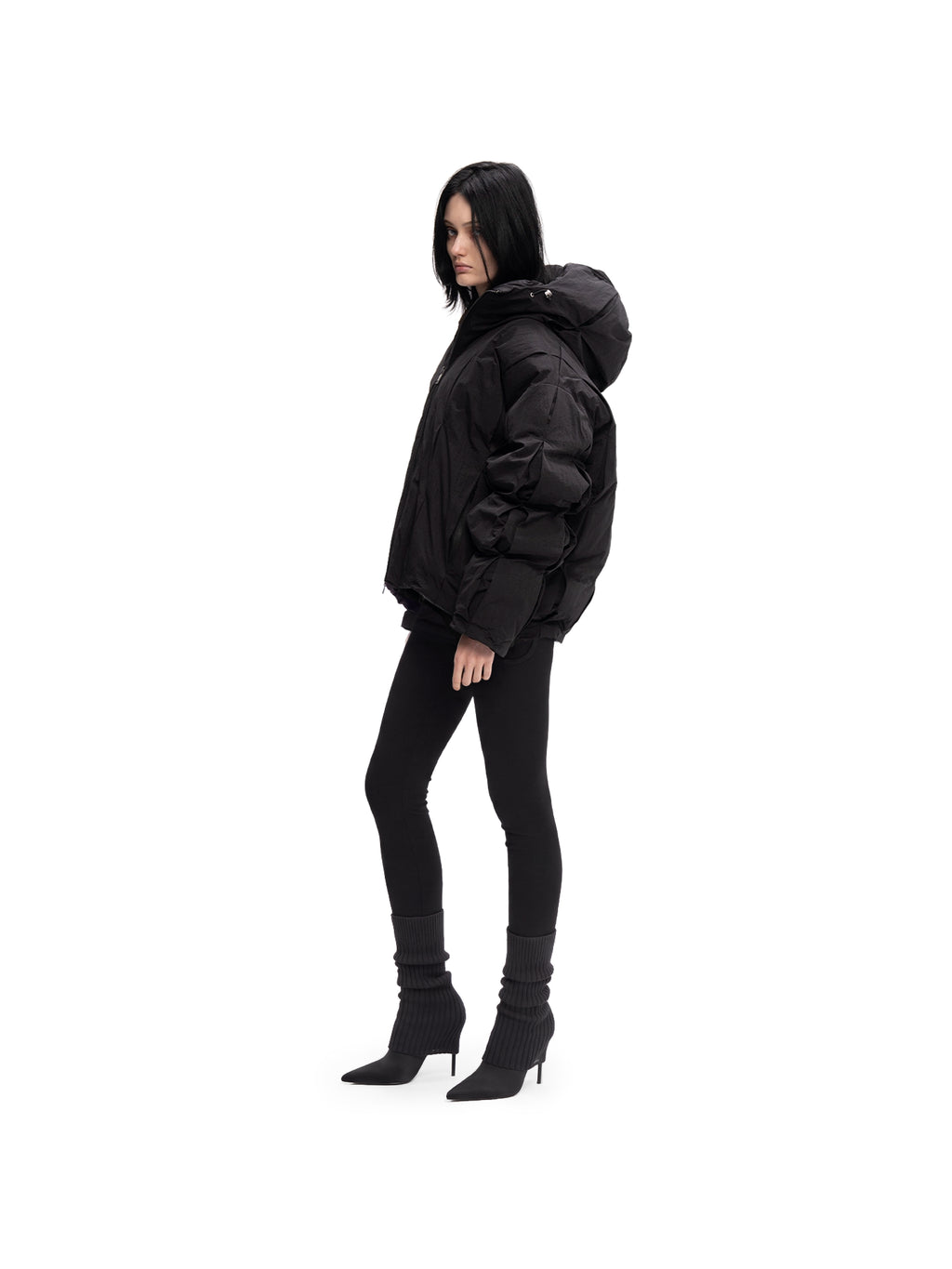 DOWN JACKET VALVE BLACK — ABC Archive Brand Clothes, view 7