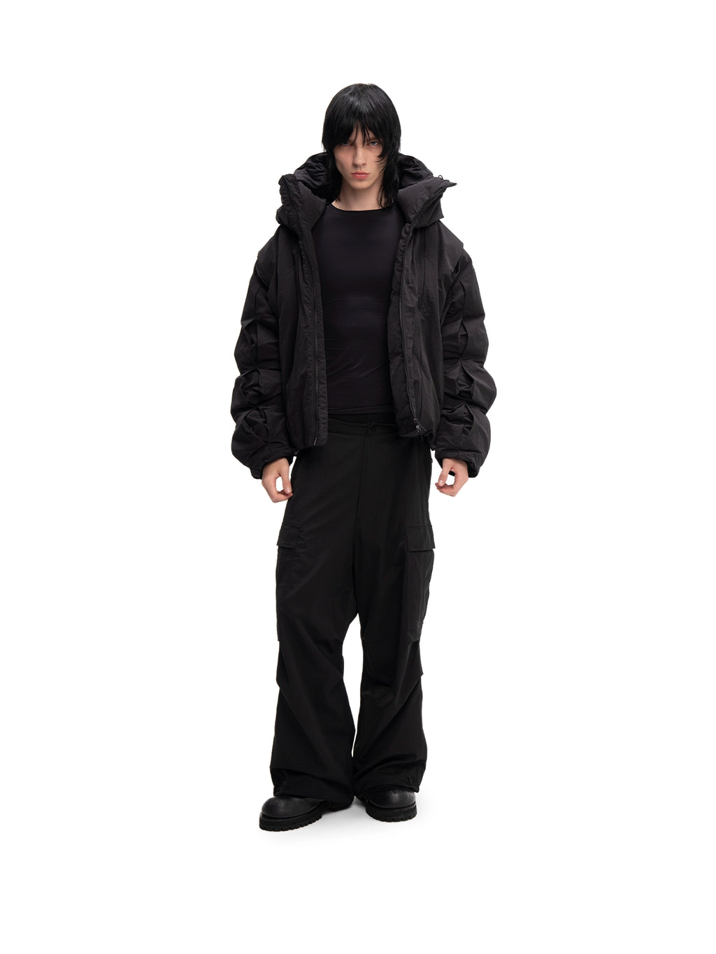 DOWN JACKET VALVE BLACK — ABC Archive Brand Clothes, view 8
