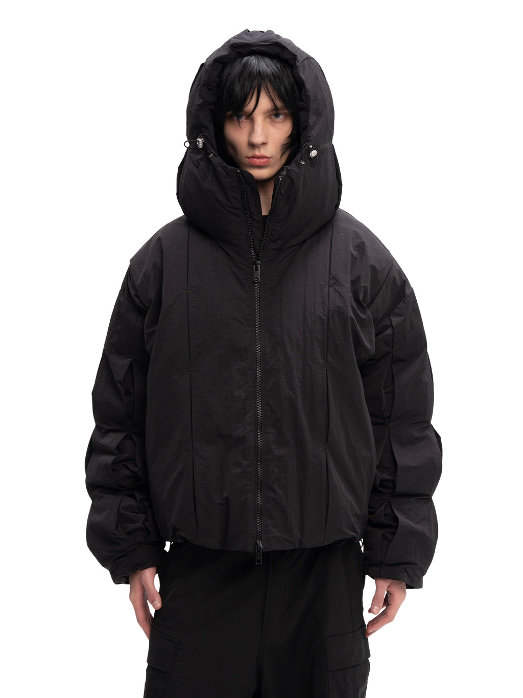 DOWN JACKET VALVE BLACK — ABC Archive Brand Clothes, view 4